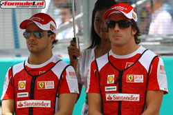 Massa e Alonso